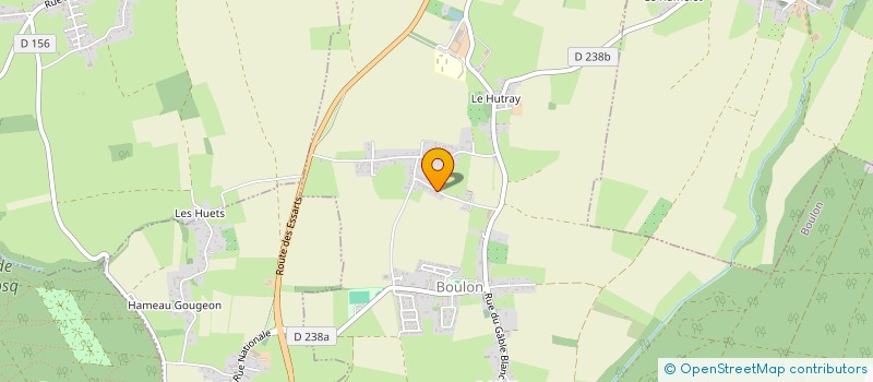 localisation de l'entreprise JMV LEFRANC IMMO  BOULON