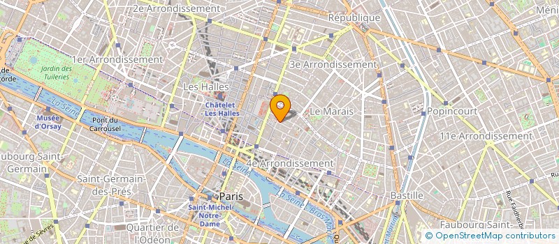 localisation de l'entreprise JMV LIMITED  PARIS