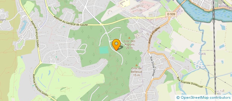 localisation de l'entreprise JMV NATURE  LE MONT-SAINT-ADRIEN