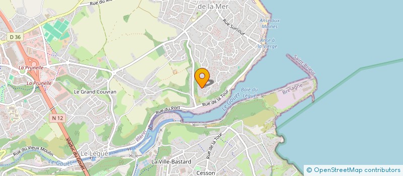 localisation de l'entreprise JMV PLERIN  PLERIN