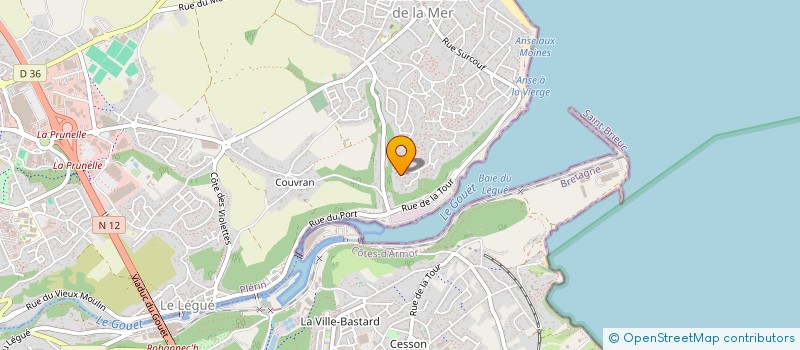 localisation de l'entreprise JMV SAINT BRIEUC  PLERIN