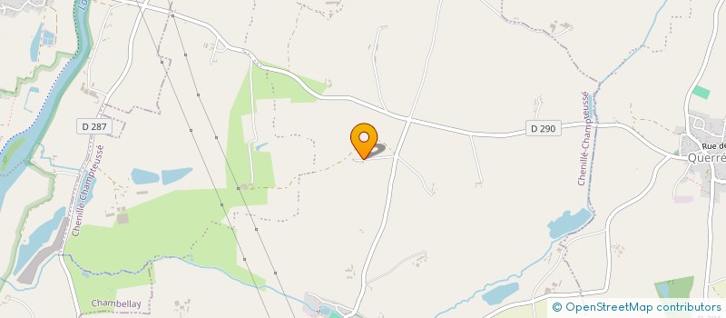 localisation de l'entreprise JMVA 49  CHENILLE-CHAMPTEUSSE