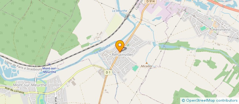 localisation de l'entreprise JMVB  REHAINVILLER