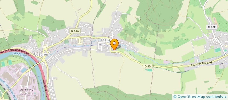 localisation de l'entreprise JMVBC  MALLELOY