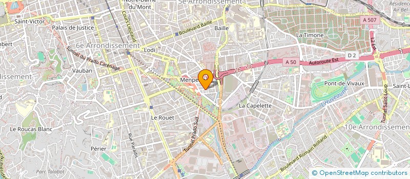 localisation de l'entreprise JMVEST à MARSEILLE