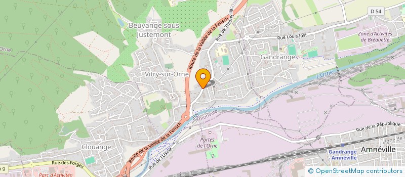 localisation de l'entreprise JMVW HOLDING  VITRY-SUR-ORNE