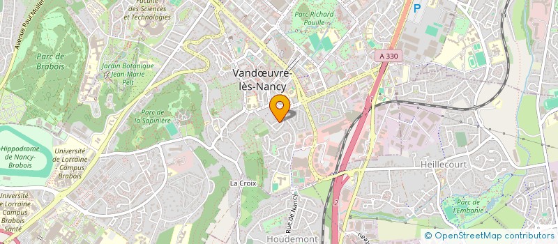 localisation de l'entreprise JMW  VANDUVRE-LES-NANCY
