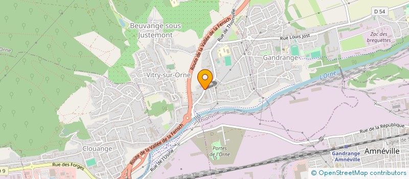 localisation de l'entreprise JMW  VITRY-SUR-ORNE