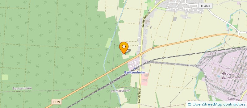 localisation de l'entreprise JMWB HOLDING  BANTZENHEIM