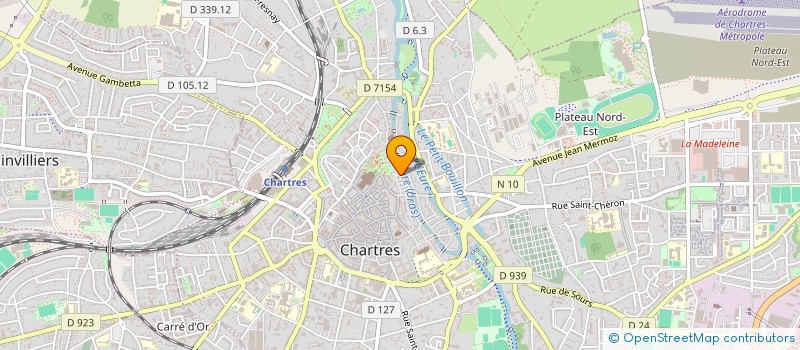 localisation de l'entreprise JMX à CHARTRES