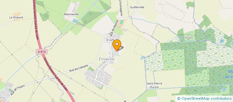 localisation de l'entreprise JMX  EMIEVILLE