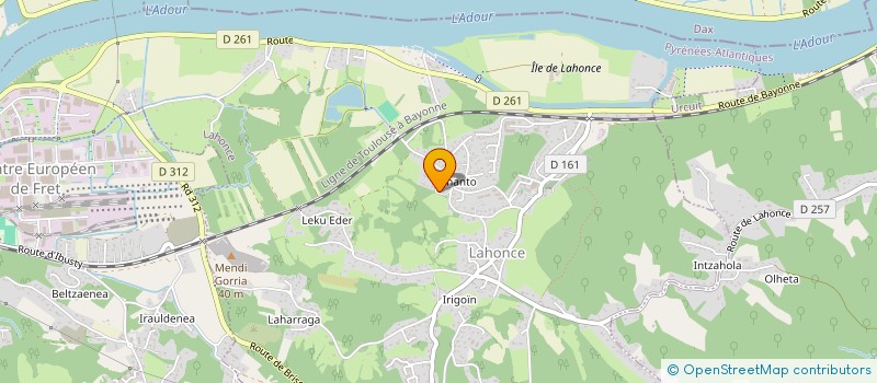 localisation de l'entreprise JMX  LAHONCE