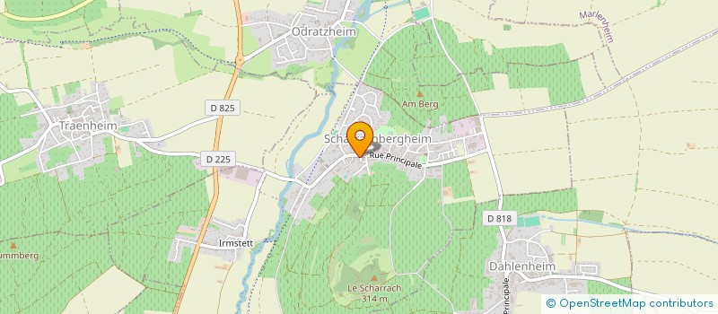 localisation de l'entreprise JMX CONSULTING  SCHARRACHBERGHEIM-IRMSTETT