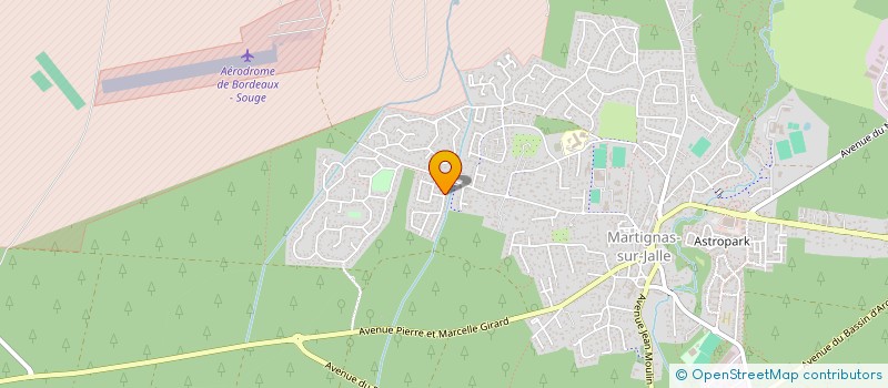 localisation de l'entreprise JMXPERRODRIG  MARTIGNAS-SUR-JALLE