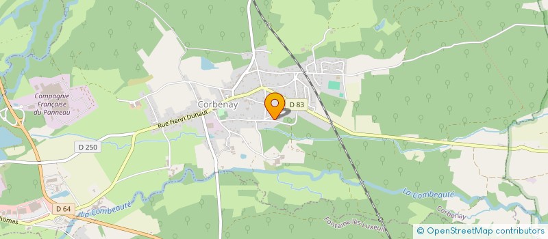 localisation de l'entreprise JMYA  CORBENAY