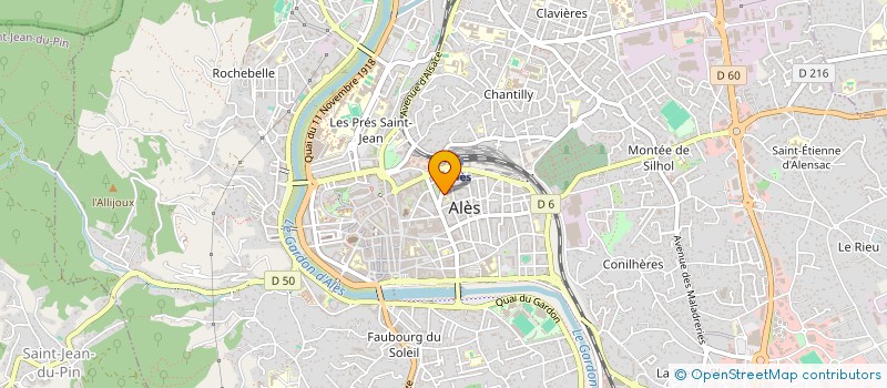 localisation de l'entreprise JMYP  ALES