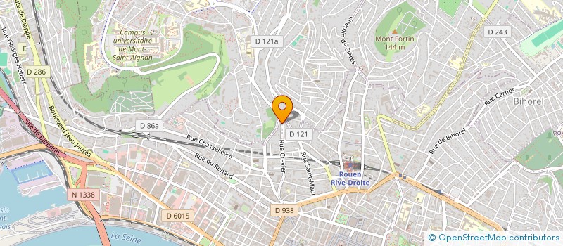 localisation de l'entreprise JMZ à ROUEN