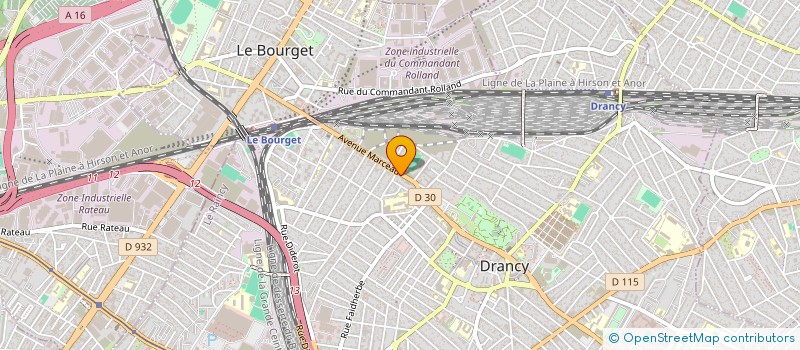 localisation de l'entreprise JN BAT à DRANCY