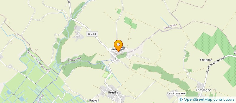 localisation de l'entreprise JN.BOISNARD  SEMUSSAC