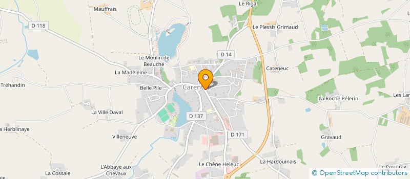 localisation de l'entreprise JN CONCEPT  CARENTOIR