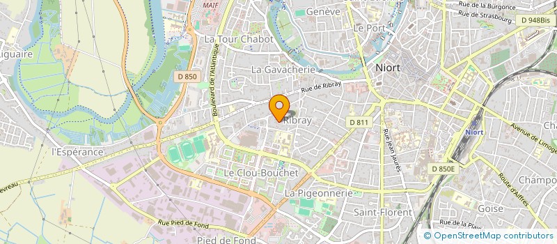 localisation de l'entreprise JN CONSULTANTS à NIORT