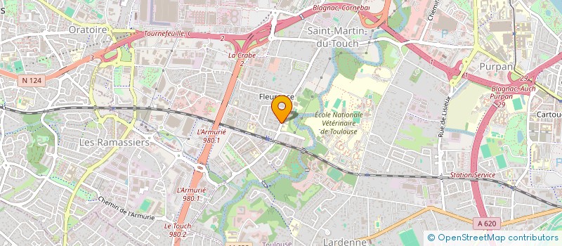 localisation de l'entreprise JN ELECTRONICS à TOULOUSE
