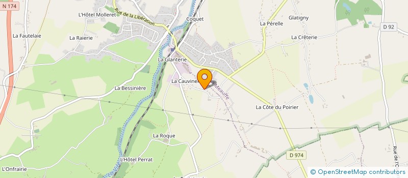 localisation de l'entreprise JN-FLAM à SAINT-JEAN-D'ELLE