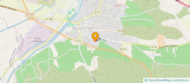 localisation de l'entreprise JN MACONNERIE  LANCON-PROVENCE