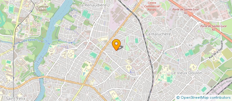 localisation de l'entreprise JN MAINE IMMO à NANTES