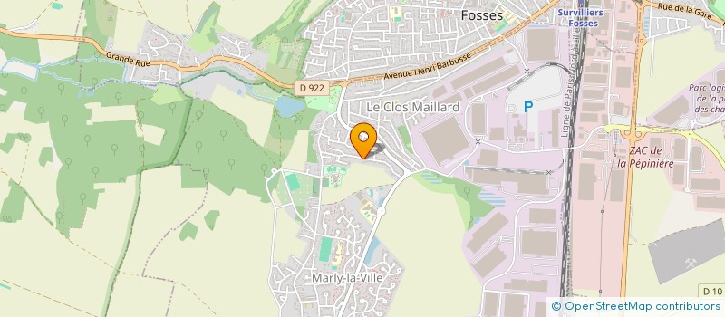 localisation de l'entreprise JN MANAGEMENT à MARLY-LA-VILLE