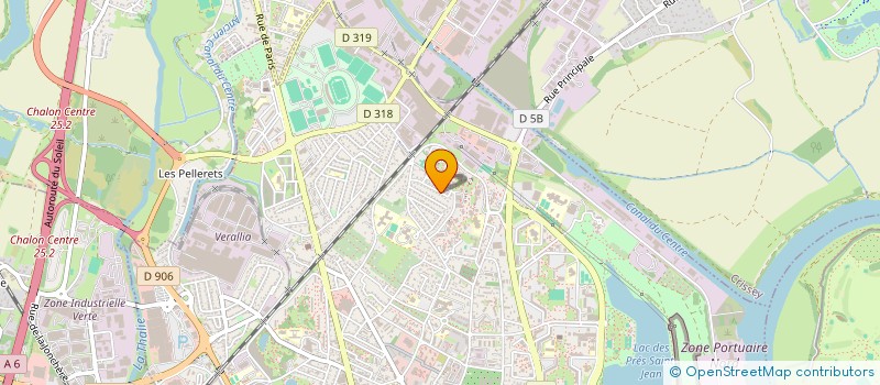 localisation de l'entreprise JN NEGOCE  CHALON-SUR-SAONE