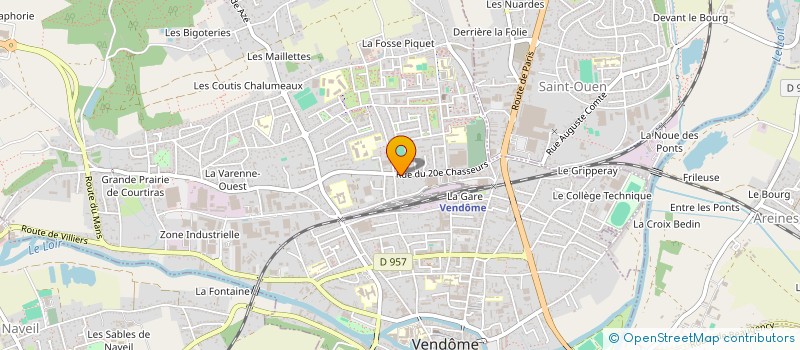 localisation de l'entreprise JN PAUL SERVICES  VENDOME