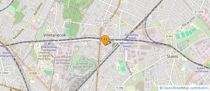 localisation de l'entreprise JN PERFORMANCE à PIERREFITTE-SUR-SEINE