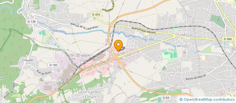 localisation de l'entreprise JN RACING SERVICE  MOZAC