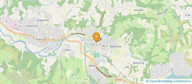 localisation de l'entreprise JN TAXI 64500  SAINT-PEE-SUR-NIVELLE