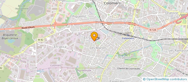 localisation de l'entreprise JN3S à COLOMIERS