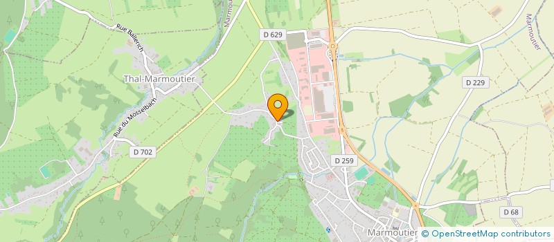 localisation de l'entreprise JNA CONCEPT à MARMOUTIER