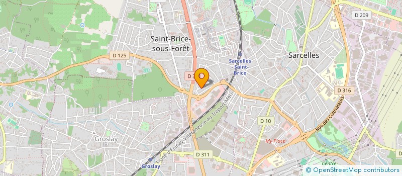 localisation de l'entreprise JNA CONSULTING à SAINT-BRICE-SOUS-FORET