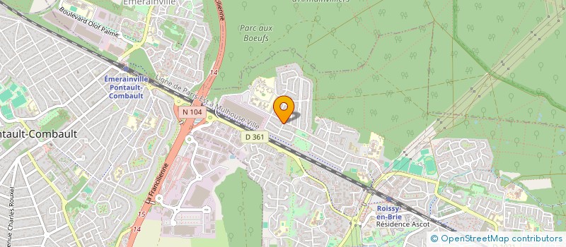 localisation de l'entreprise JNA MARKET  ROISSY-EN-BRIE