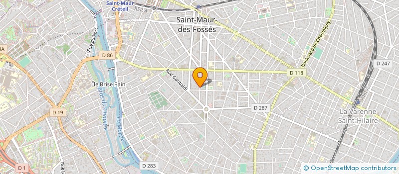 localisation de l'entreprise JNA ST MAUR à SAINT-MAUR-DES-FOSSES