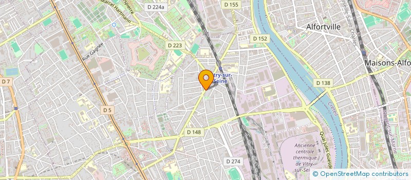 localisation de l'entreprise JNA VITRY SUR SEINE à VITRY-SUR-SEINE