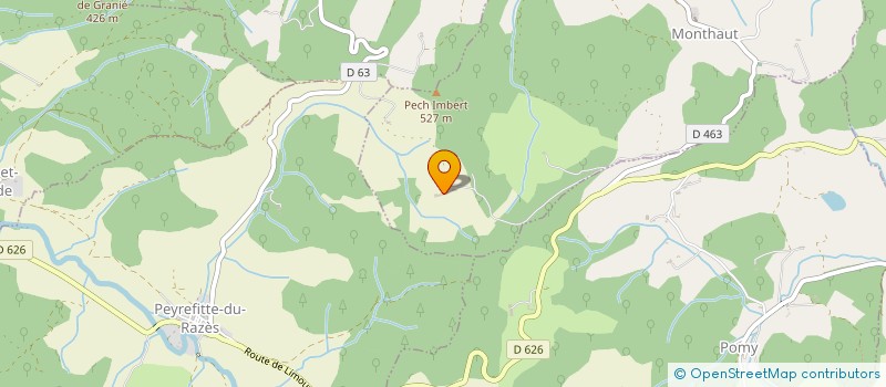 localisation de l'entreprise JNANA  MONTHAUT