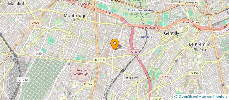 localisation de l'entreprise JNB  ARCUEIL