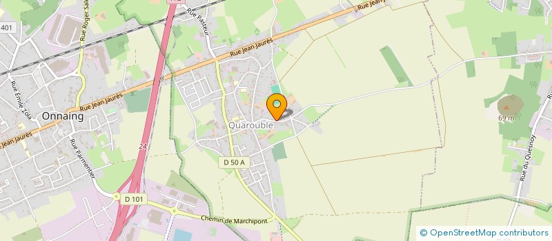 localisation de l'entreprise JNB BATIMENTS  QUAROUBLE