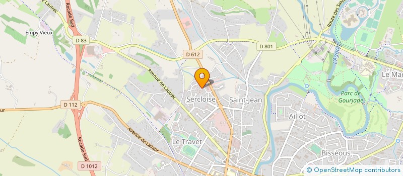 localisation de l'entreprise JNB CARRELAGE  CASTRES