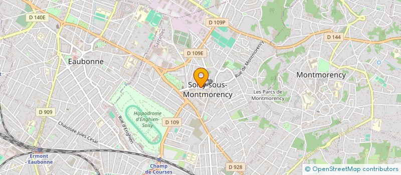 localisation de l'entreprise JNC  SOISY-SOUS-MONTMORENCY