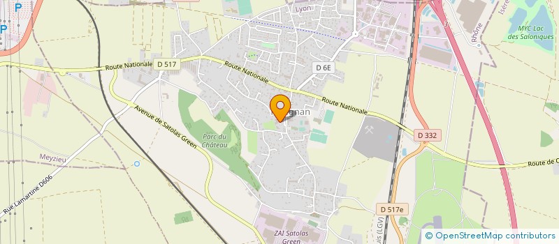 localisation de l'entreprise JNC  JONS