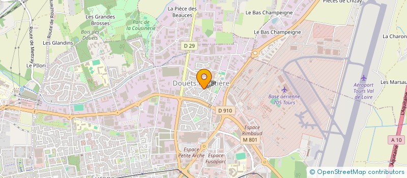 localisation de l'entreprise JNC AGENCEMENT  TOURS