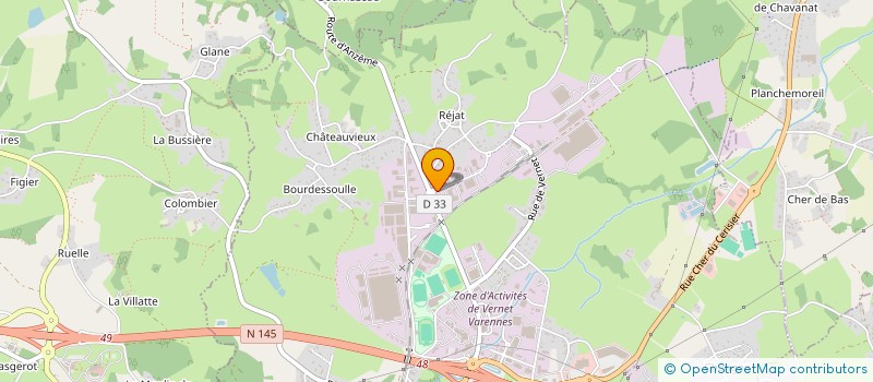 localisation de l'entreprise JNC ATLANTIC  GUERET