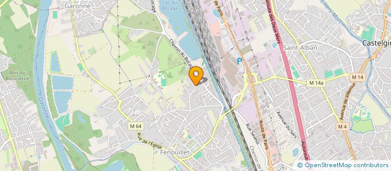 localisation de l'entreprise JNC DIAG-IMMO  FENOUILLET